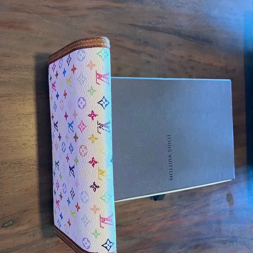 Louis Vuitton Murakami long wallet in good used condition - Picture 7 of 14